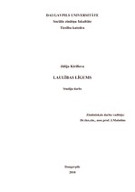 Referāts 'Laulības līgums', 34.