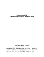 Referāts 'Tematiskais galds - bērnu dzimšanas diena', 1.