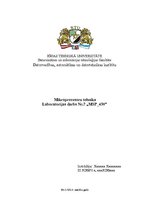 Paraugs 'Mikroprocesoru tehnika. Septītais laboratorijas darbs', 1.