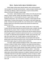 Eseja 'Ķīnas - Japānas kultūrreģiona būtiskākās iezīmes', 1.