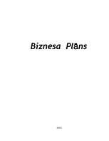 Biznesa plāns 'Biznesa plāns', 1.