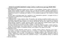 Konspekts 'Kritiski - konstruktīva didaktiska modeļa analīze', 1.