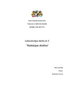 Paraugs 'Radiācijas drošība', 1.