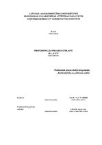 Prakses atskaite 'Prakses atskaite celtniecības uzņēmumā "X"', 1.