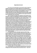 Eseja 'Regeneration and Renewal', 1.