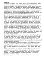 Eseja 'Listening Comprehension: Aural processes and Listening Comprehension Strategies ', 1.