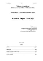 Referāts 'Viesnīcu tirgus Zviedrijā', 1.