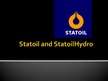 Prezentācija 'Statoil and StatoilHydro', 1.