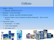 Prezentācija 'Kompānijas "Gillete" tradicionālās un netradicionālās reklāmas analīze', 3.