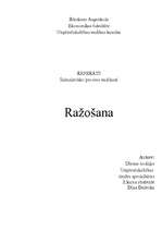 Referāts 'Ražošana', 1.