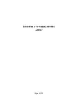 Biznesa plāns 'Sabiedrība ar ierobežotu atbildību "JMDK"', 1.