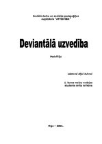 Referāts 'Pedofīlija', 1.