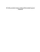 Referāts 'De Golla personības ietekme uz Eiropas ekonomiskās kopienas integrāciju', 1.