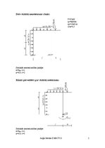 Paraugs 'Statiski nenoteicama rāmja aprēķins ar spēku metodi', 2.