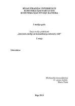 Eseja 'Taktiskie mediji un interneta aktīvisms', 1.