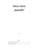 Biznesa plāns 'Viesu nams "Balodīši"', 13.