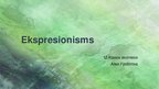 Prezentācija 'Ekspresionisms', 1.