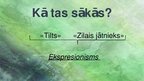 Prezentācija 'Ekspresionisms', 3.