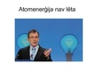Prezentācija 'Elektroenerģija Latvijā', 21.