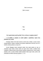 Eseja 'Morāle un tikums', 2.