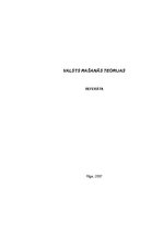 Referāts 'Valsts rašanās teorijas', 1.
