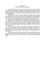 Konspekts 'Atziņas lugā "Minhauzena precības"', 1.