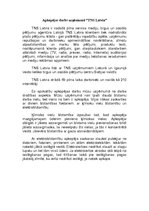 Konspekts 'Apkopējas darbs uzņēmumā "TNS Latvia"', 2.