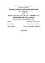 Diplomdarbs 'Preču uzskaites organizācija sabiedrībā ar ierobežotu atbildību "Rudens"', 1.