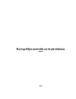 Konspekts 'Kartogrāfijas materiāls un tā pārzināšana', 1.