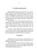 Referāts 'AS "Laima" produktu portfelis', 11.