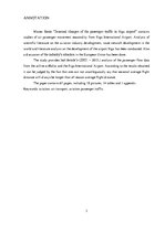 Diplomdarbs 'Pasažieru plūsmas telpisko virzienu sezonālās izmaiņas lidostā „Rīga”', 3.