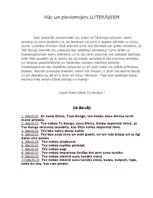 Eseja 'Aicinājums pievienoties luterānismam', 1.