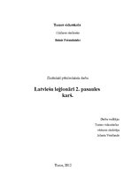 Referāts 'Latviešu leģionāri Otrā pasaules kara laikā', 1.