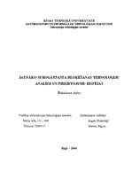 Diplomdarbs 'Jaunāko surogātpasta bloķēšanas tehnoloģiju analīze un pielietojumu iespējas', 1.