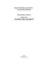 Paraugs 'Locīklu sijas aprēķins', 1.