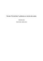 Referāts 'Žurnāla "Privātā Dzīve" publikāciju un valodas stila analīze', 1.