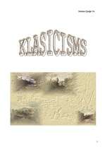 Referāts 'Klasicisms', 1.