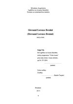 Konspekts 'Džovanni Lorenco Bernīni', 1.