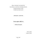 Referāts 'Testu reģistrs. Sistēmas koncepcija', 1.
