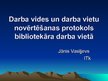 Referāts 'Darba vides novērtēšanas protokols bibliotekāres darbavietai', 13.