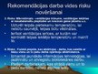 Referāts 'Darba vides novērtēšanas protokols bibliotekāres darbavietai', 21.