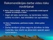 Referāts 'Darba vides novērtēšanas protokols bibliotekāres darbavietai', 24.