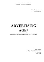 Referāts 'Advertising Age', 1.
