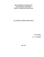 Referāts 'AS "Grindeks" darbības finanšu analīze', 1.