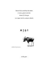 Referāts 'Aļņi', 1.