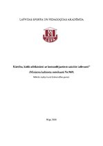 Konspekts 'Kārtība, kādā atlīdzināmi ar komandējumiem saistītie izdevumi', 1.