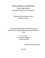 Konspekts 'Organizāciju motivācija apgūt starptautiskos tirgus. Starptautiskā mārketinga ak', 1.