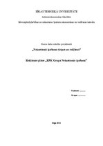 Referāts 'Reklāmas plāns. SVID analīze', 1.