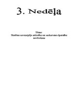 Prakses atskaite 'Pedagoģijas un psiholoģijas novērošanas prakses atskaite', 9.