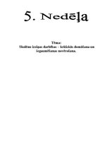 Prakses atskaite 'Pedagoģijas un psiholoģijas novērošanas prakses atskaite', 21.